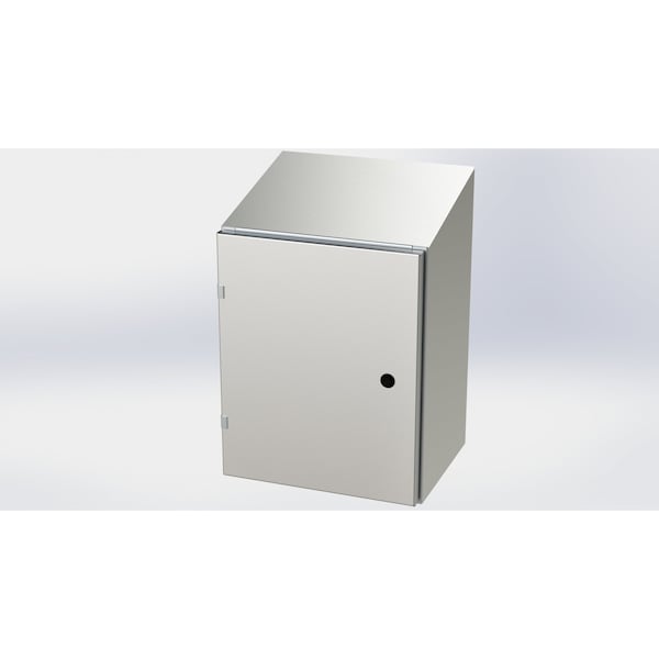 1/4 Turn Latch Electrical Enclosures, 20 in H, 12 in D, 16 in W, NEMA 3R, 4, 4X, 12, 13